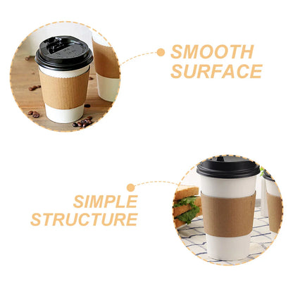 25 Pcs Hot Drink Sleeve