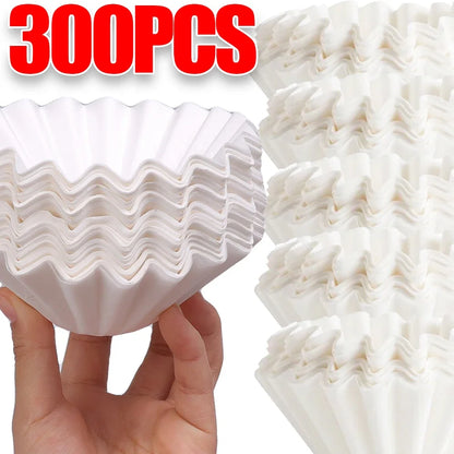 50-300PCS Disposable Coffee Filters for Drip Coffee