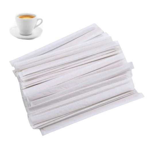 100Pcs Disposable Wooden Beverage Stirrers