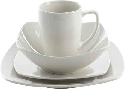 Ceramic Dinnerware Set | Chip & Scratch Resistant