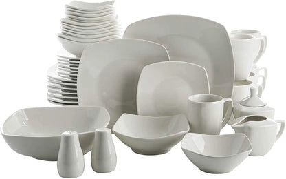 Ceramic Dinnerware Set | Chip & Scratch Resistant