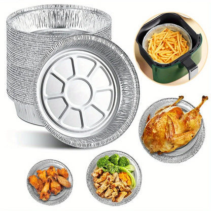 50 Pieces Aluminum Foil Disposable Tray